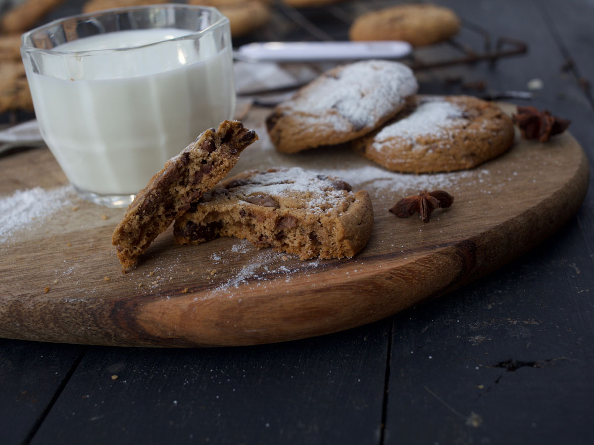 autumn Vegan Pumpkin Cookies 