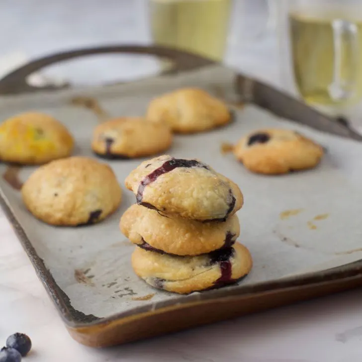 blueberry cookies Biscuiti cu afine