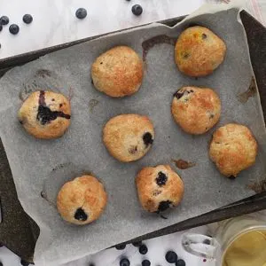 vegan blueberry cookies Biscuiti cu afine reteta