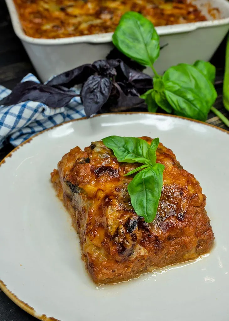 Lasagna cu dovlecei vegana