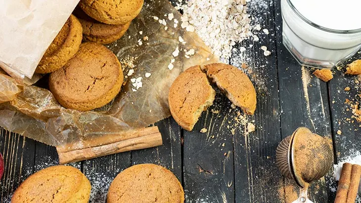 vegan Cinnamon Cookies