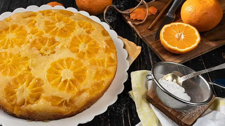 homemade Citrus Upside Down Cake