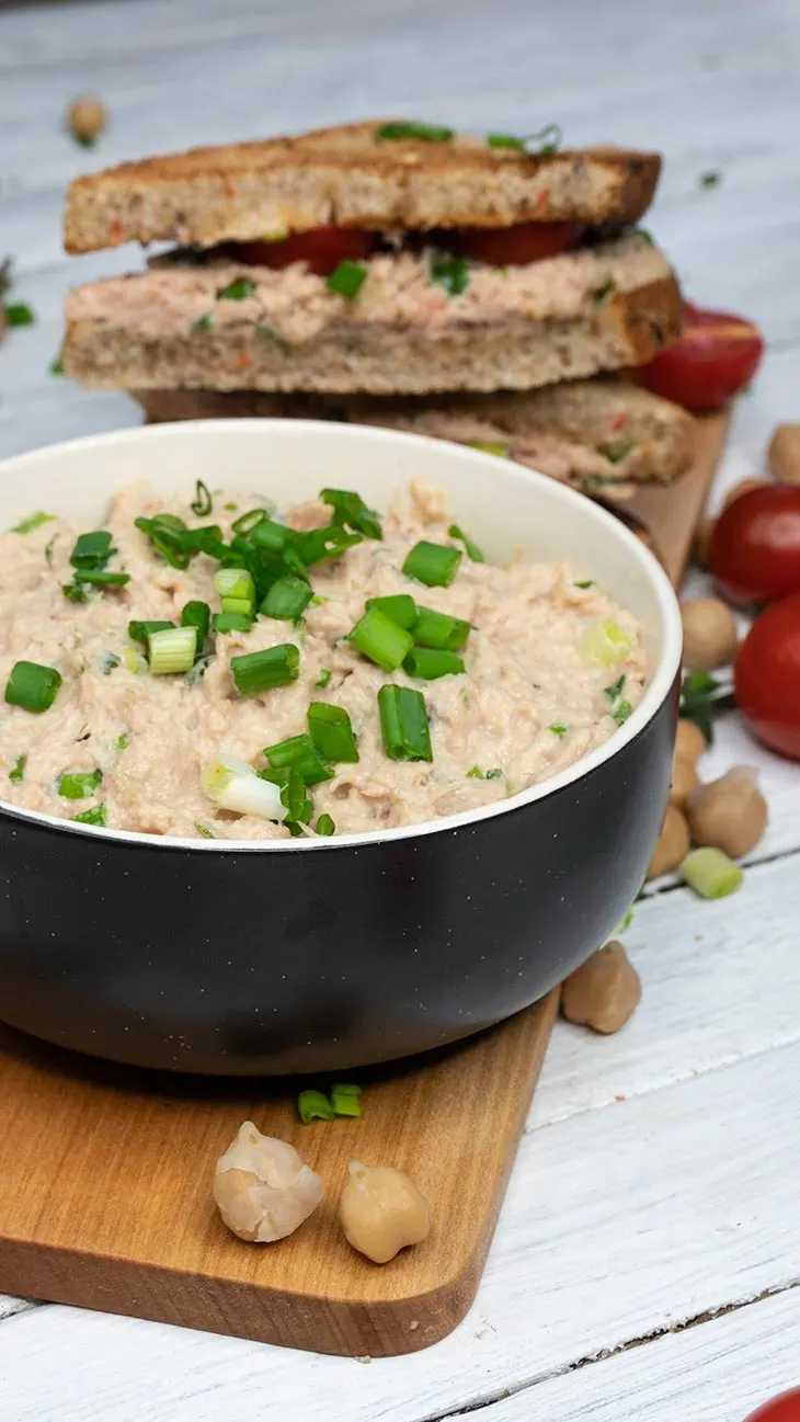 Faux Tuna Salad How to make vegan tuna