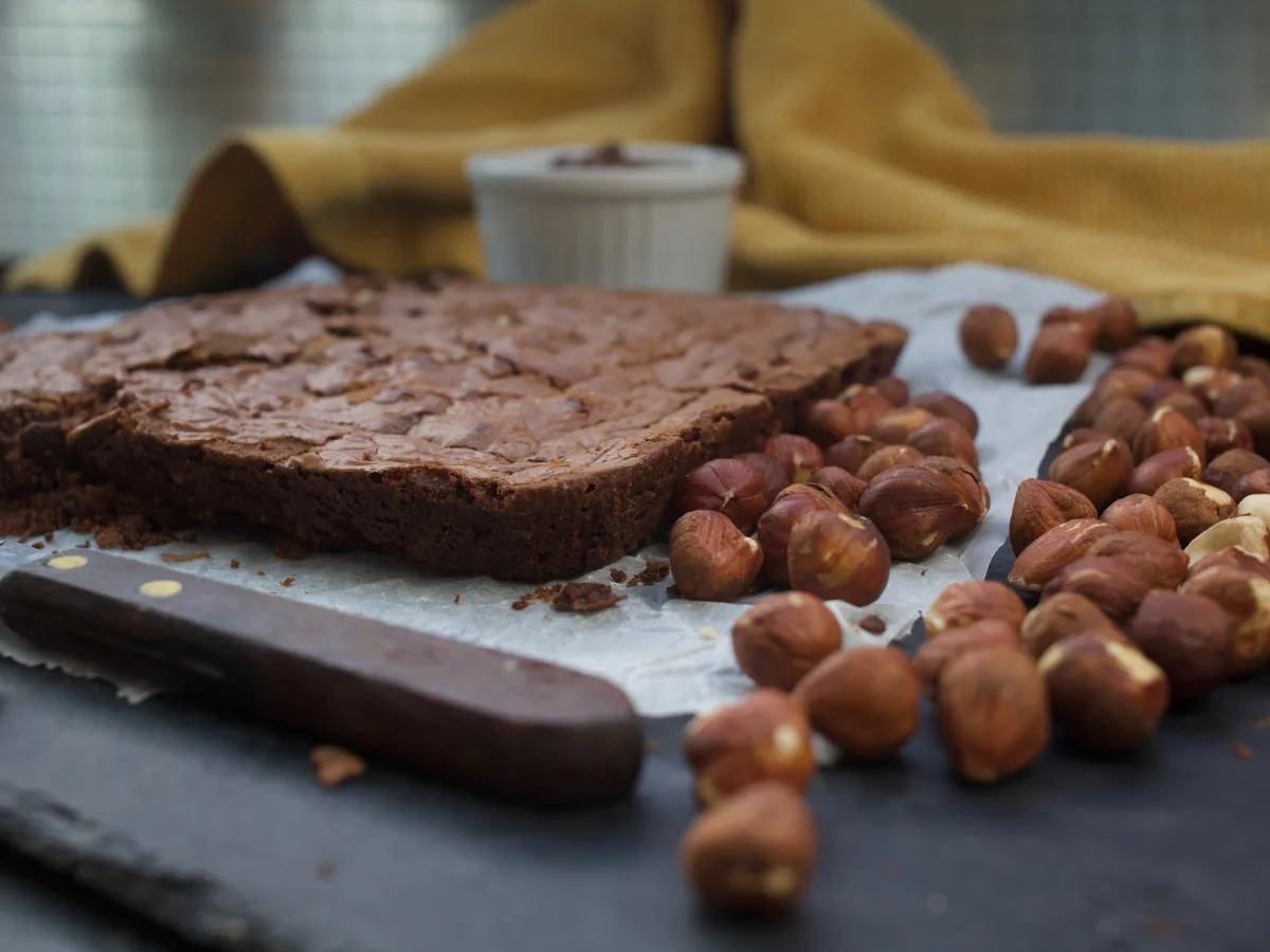 Healthy Nutella Brownies recipe