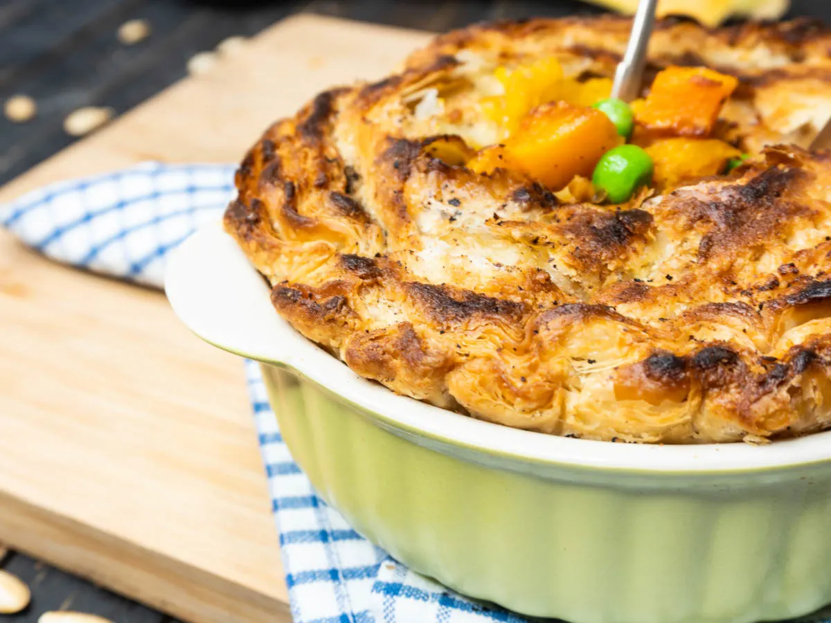 Pumpkin Pot Pie healthy vegan recipe