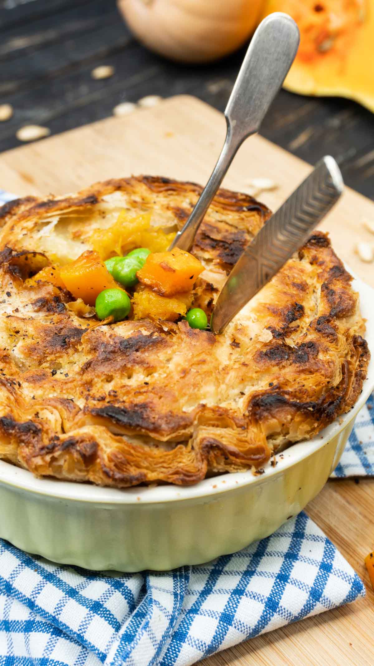 Pumpkin Pot Pie vegan recipe