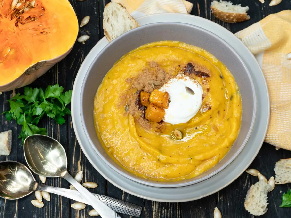 butternut squash soup easy recipe