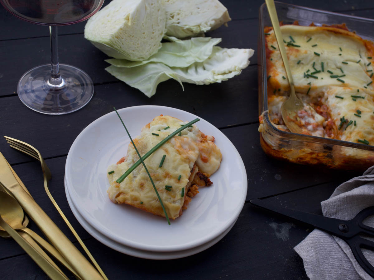 Vegan Cabbage Lasagna