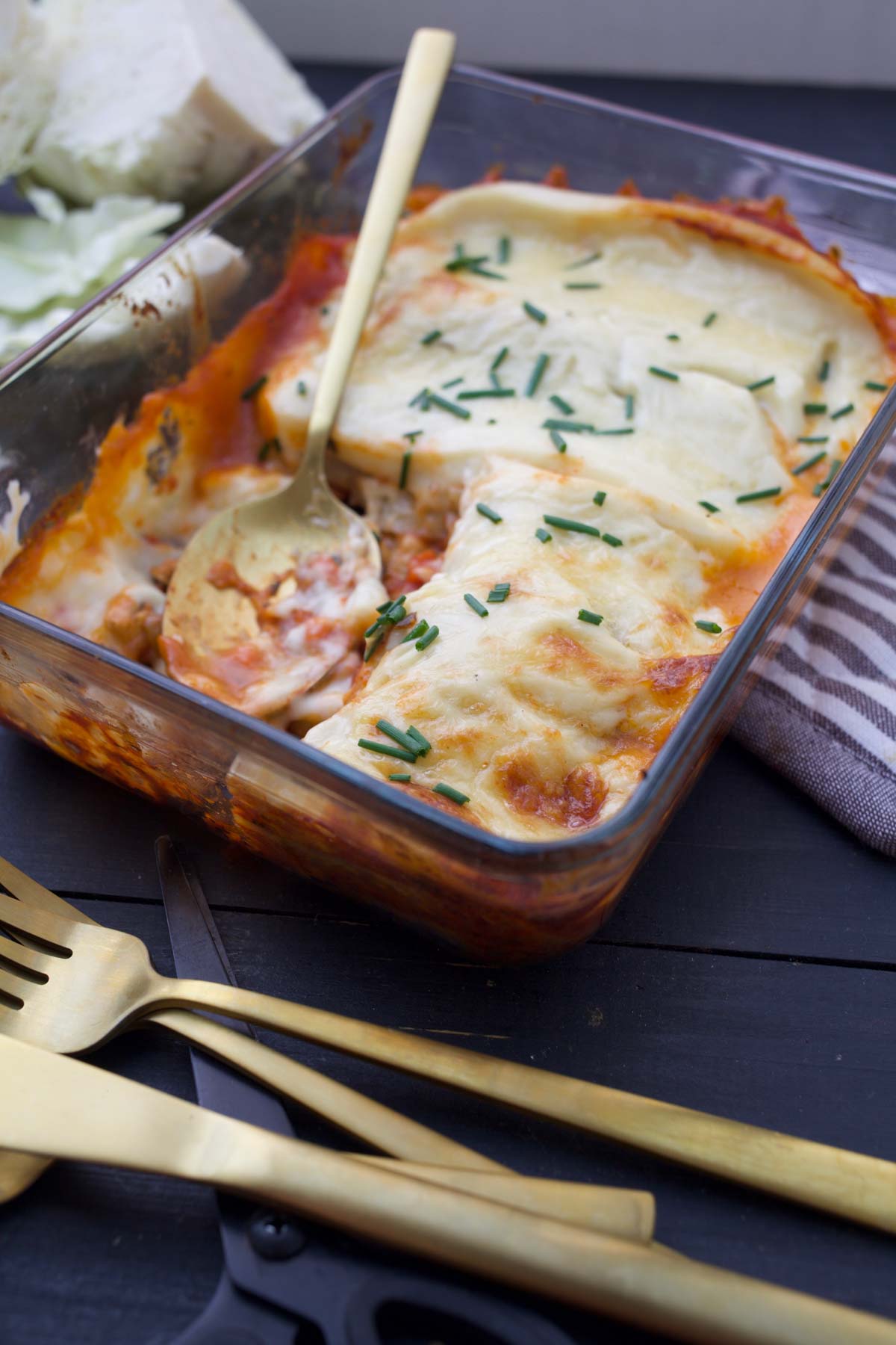 Low Carb Cabbage Lasagna 