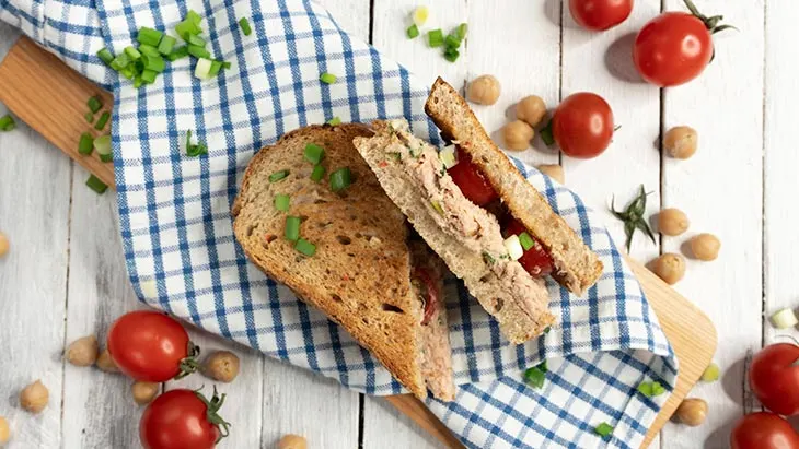 Vegan Faux Tuna Salad Sandwiches