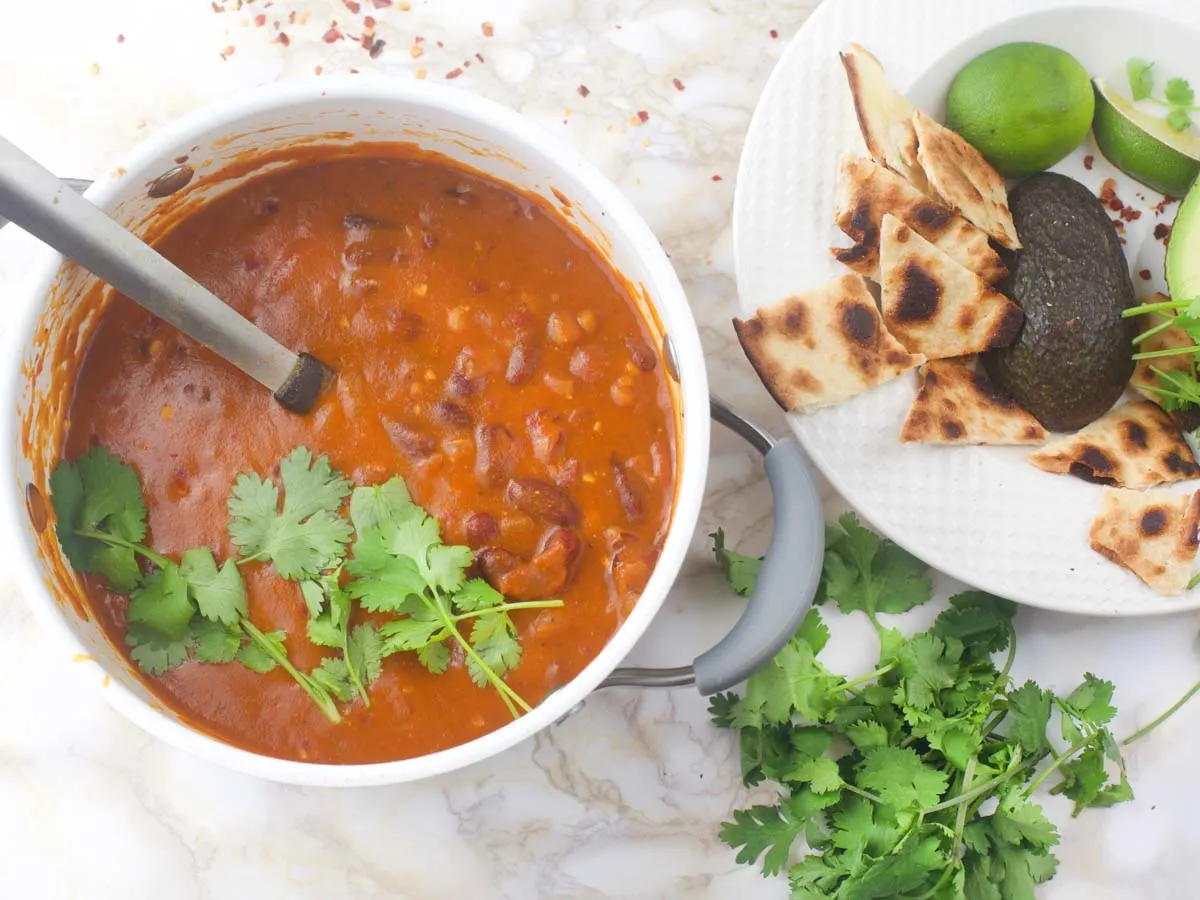 Vegan Tortilla Soup