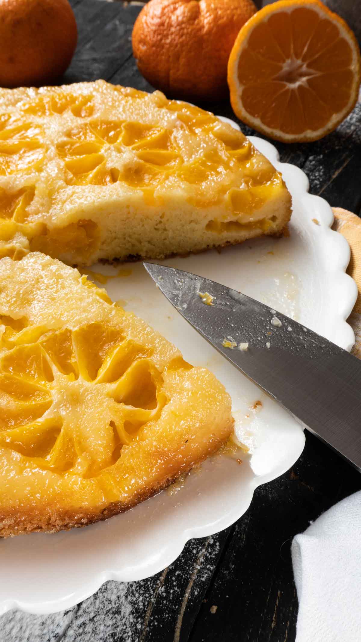 vegan Citrus Upside Down Cake