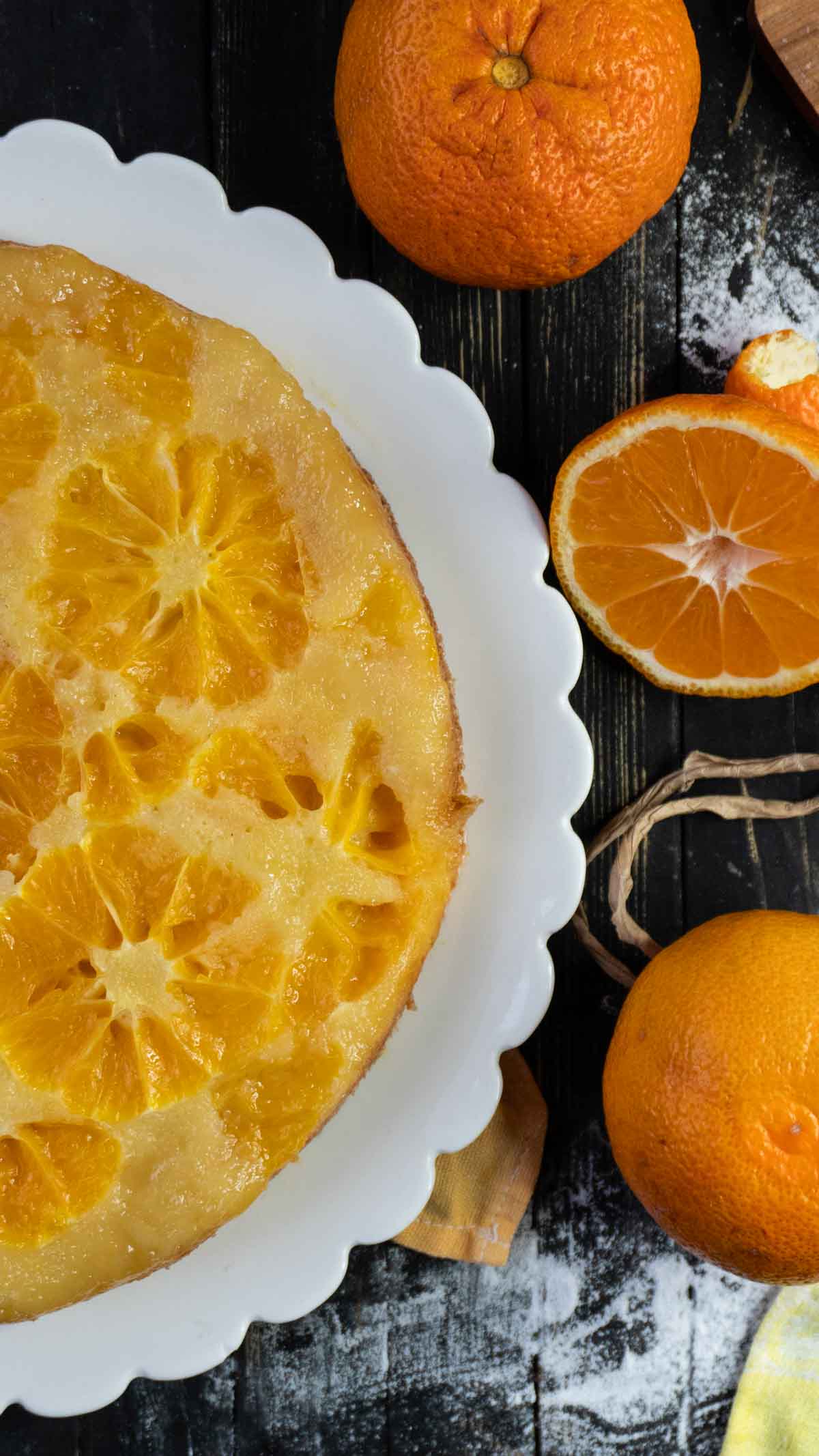 Citrus Upside Down Cake vegan