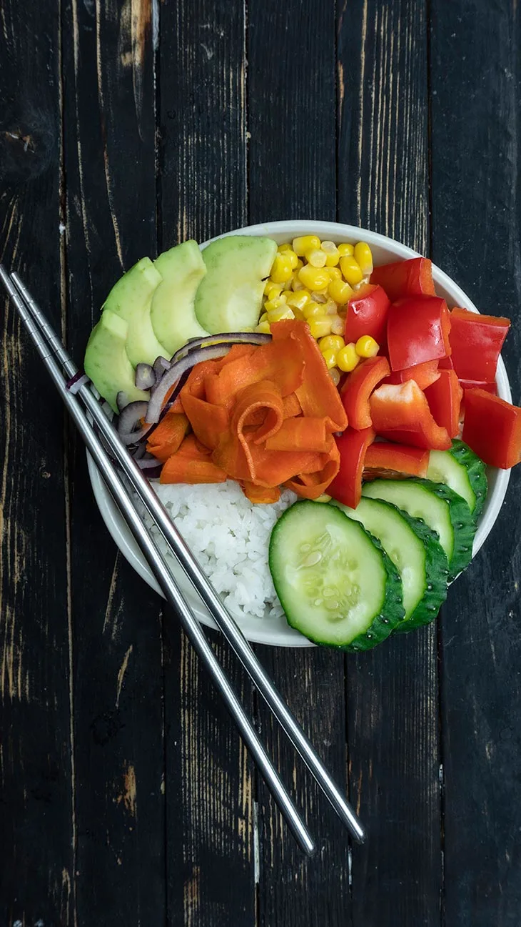 Poke Bowl vegetarian