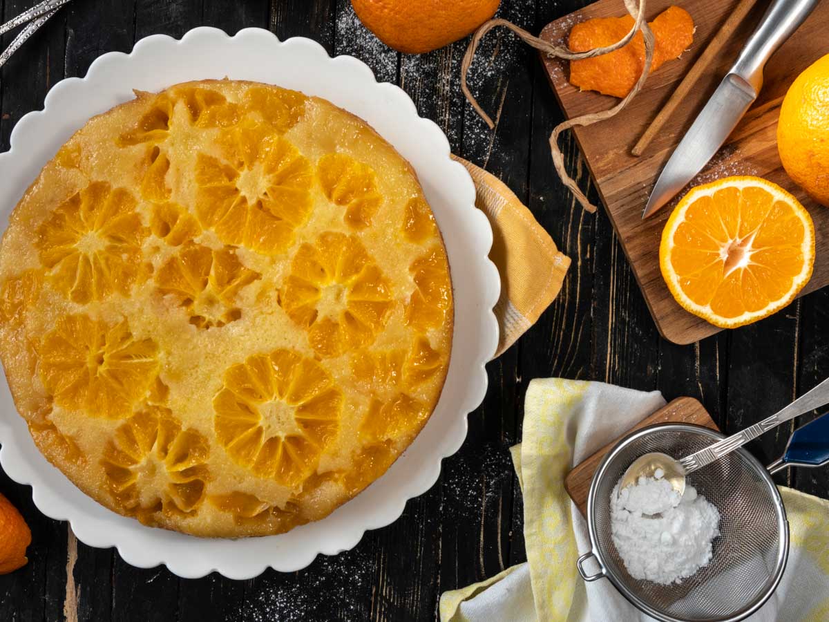 easy Orange Upside Down Cake