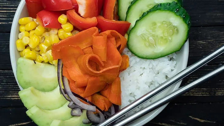 how to make Vegan Poke Bowl