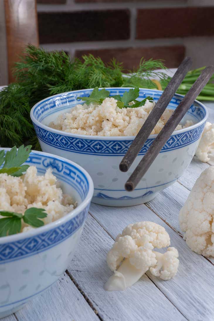 Cauliflower Rice recipe low carb keto