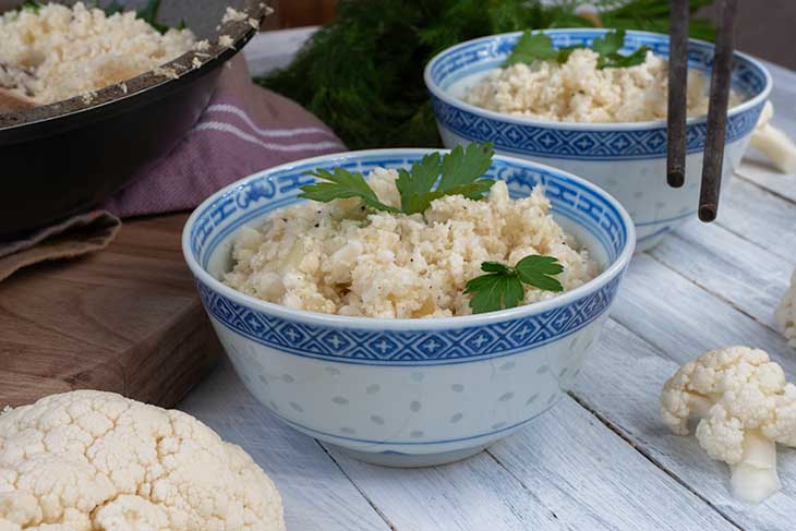 vegan Cauliflower Rice 