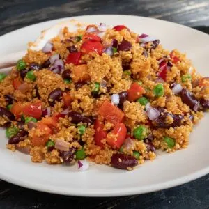 Mexican Quinoa savory recipe