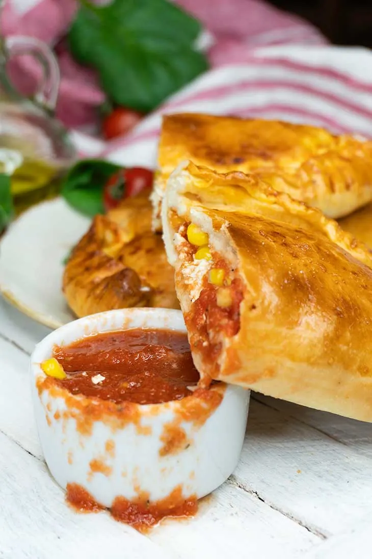 Vegan Calzone Italian Recipe