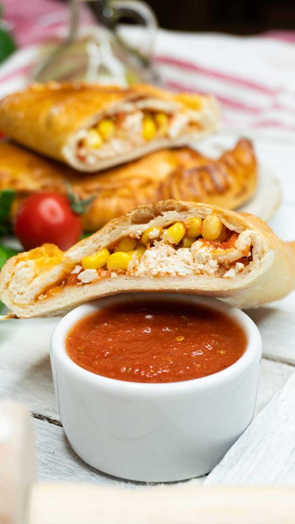 Vegan Calzones Gourmandelle