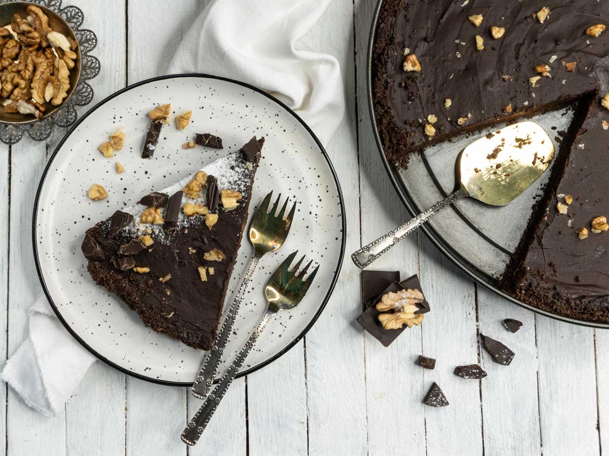 Vegan Chocolate Tart dessert recipe