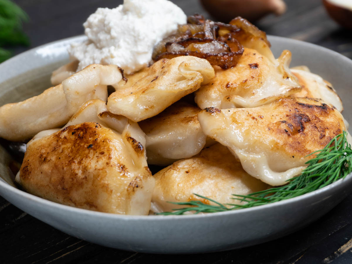 Vegan Pierogi dumplings recipe