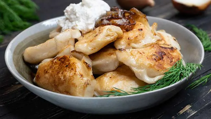 Vegan Pierogi dumplings recipe