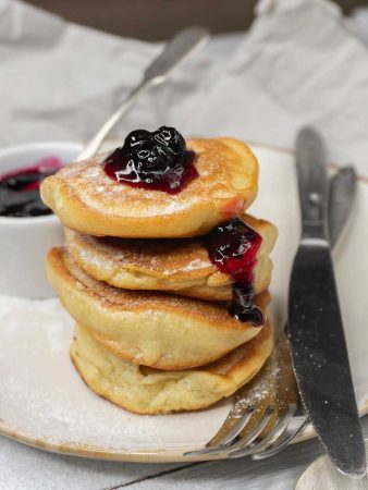 Vegan Souffle Pancakes / Japanese Pancakes