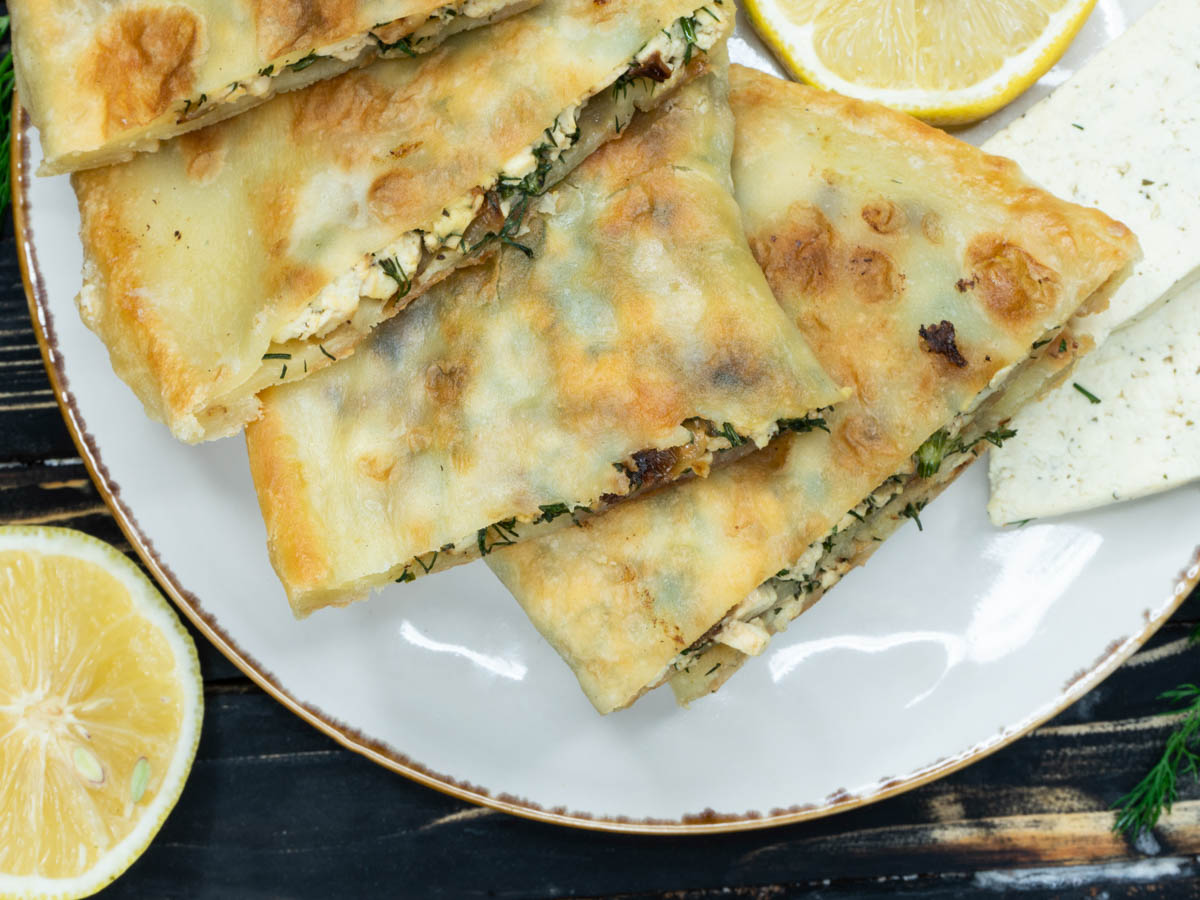 vegetarian gozleme