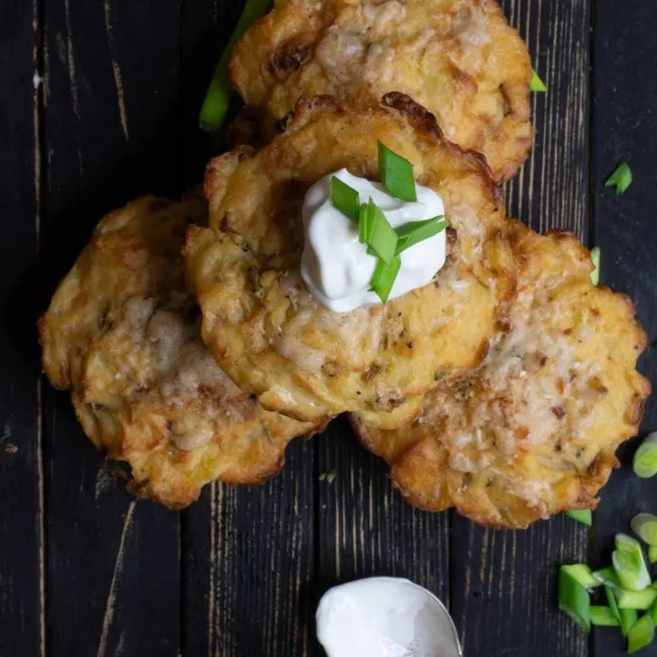 Baked Mashed Potato Cakes Chiftelute de cartofi