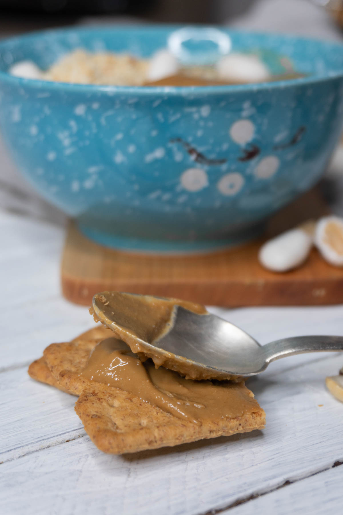 Dessert Hummus Cracker Spread