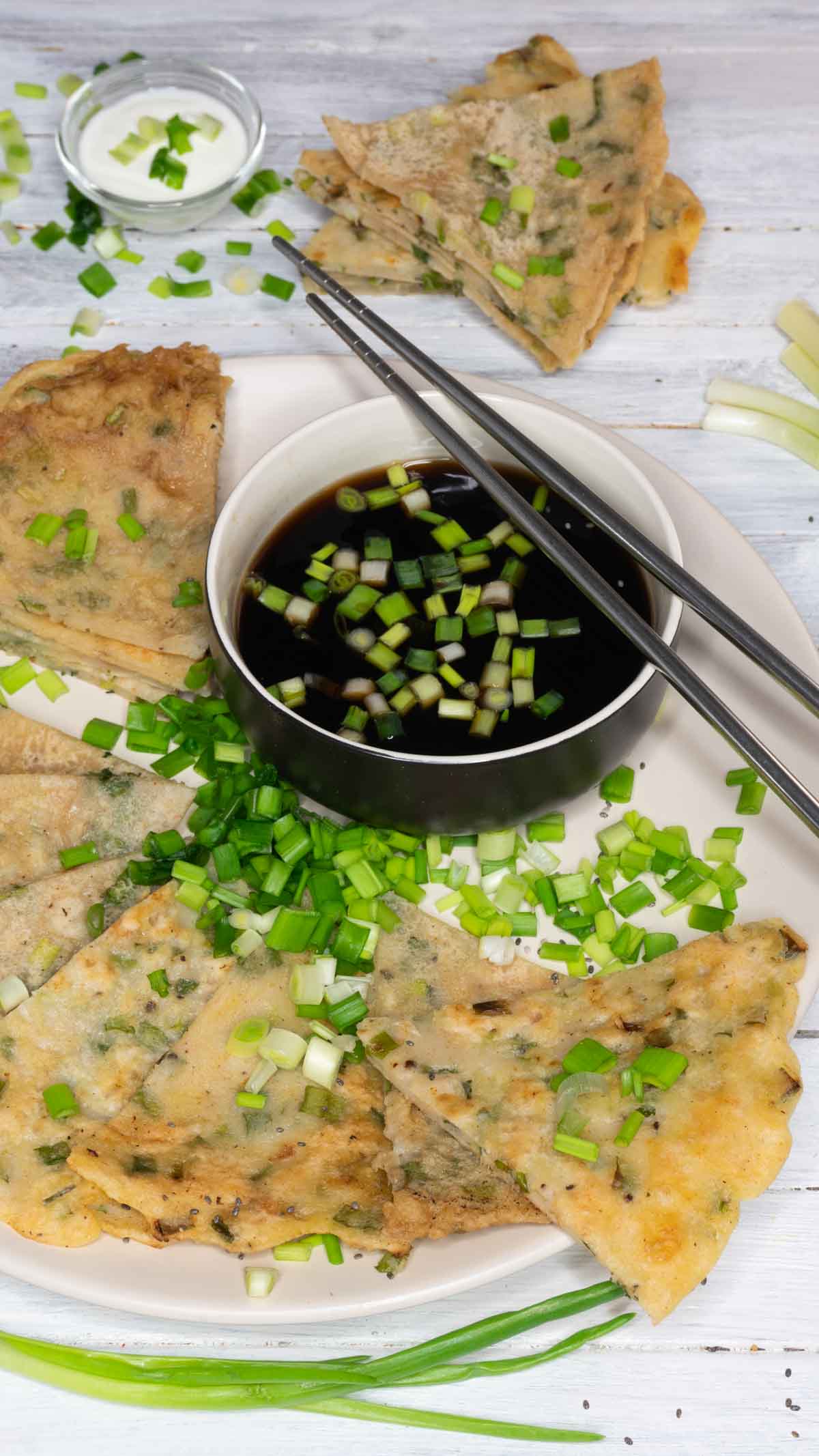 scallion pancakes