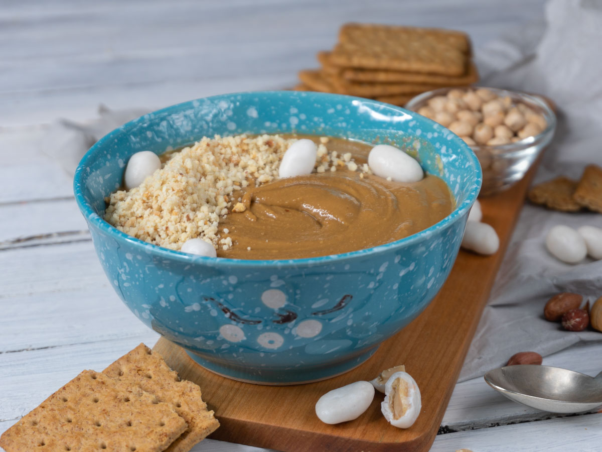 Peanut Butter Cookie Dough Dessert Hummus