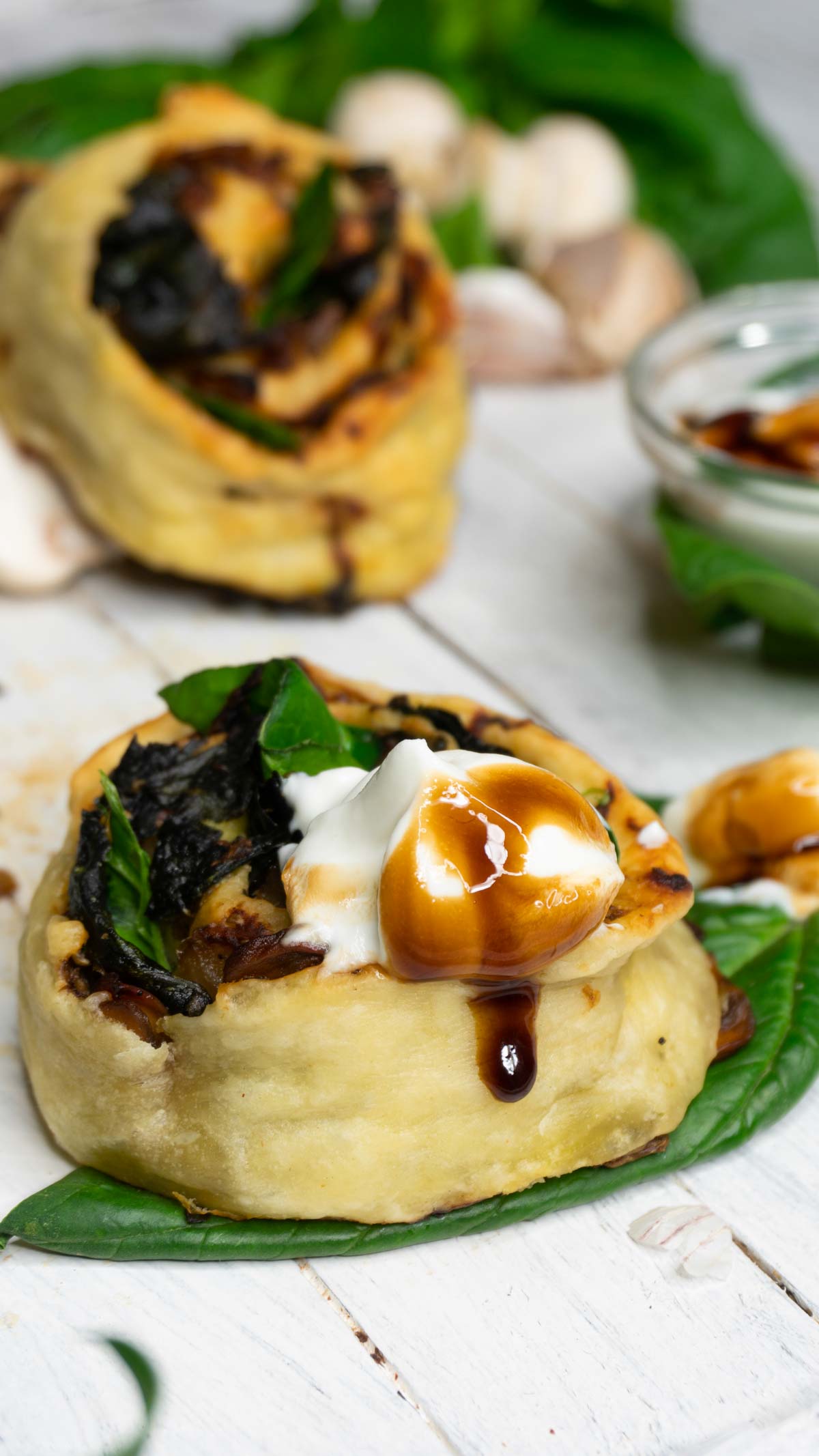 Savory Mushroom Rolls Appetizer Rulouri cu ciuperci