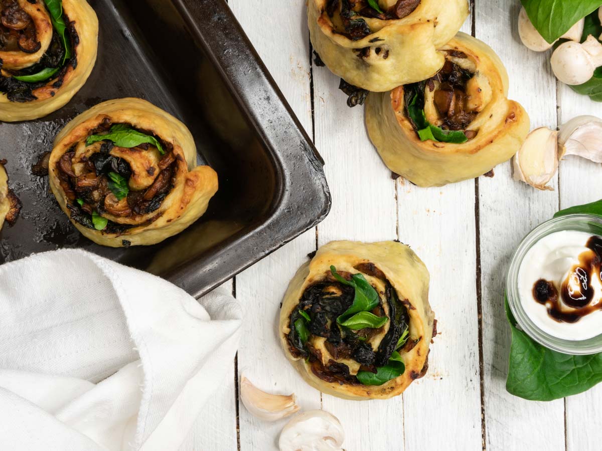 Savory Mushroom Rolls Recipe