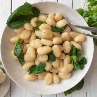 Vegan Cauliflower Gnocchi