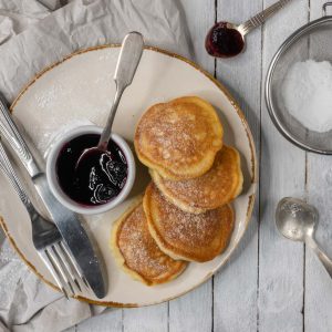 Vegan Souffle Pancakes Japanese Pancakes