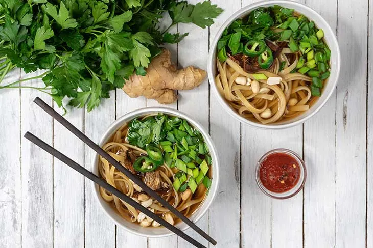 Vegan Udon Soup Recipe Supa Udon