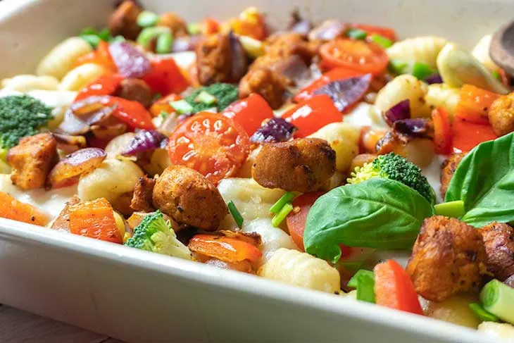 Veggie Baked Gnocchi Casserole