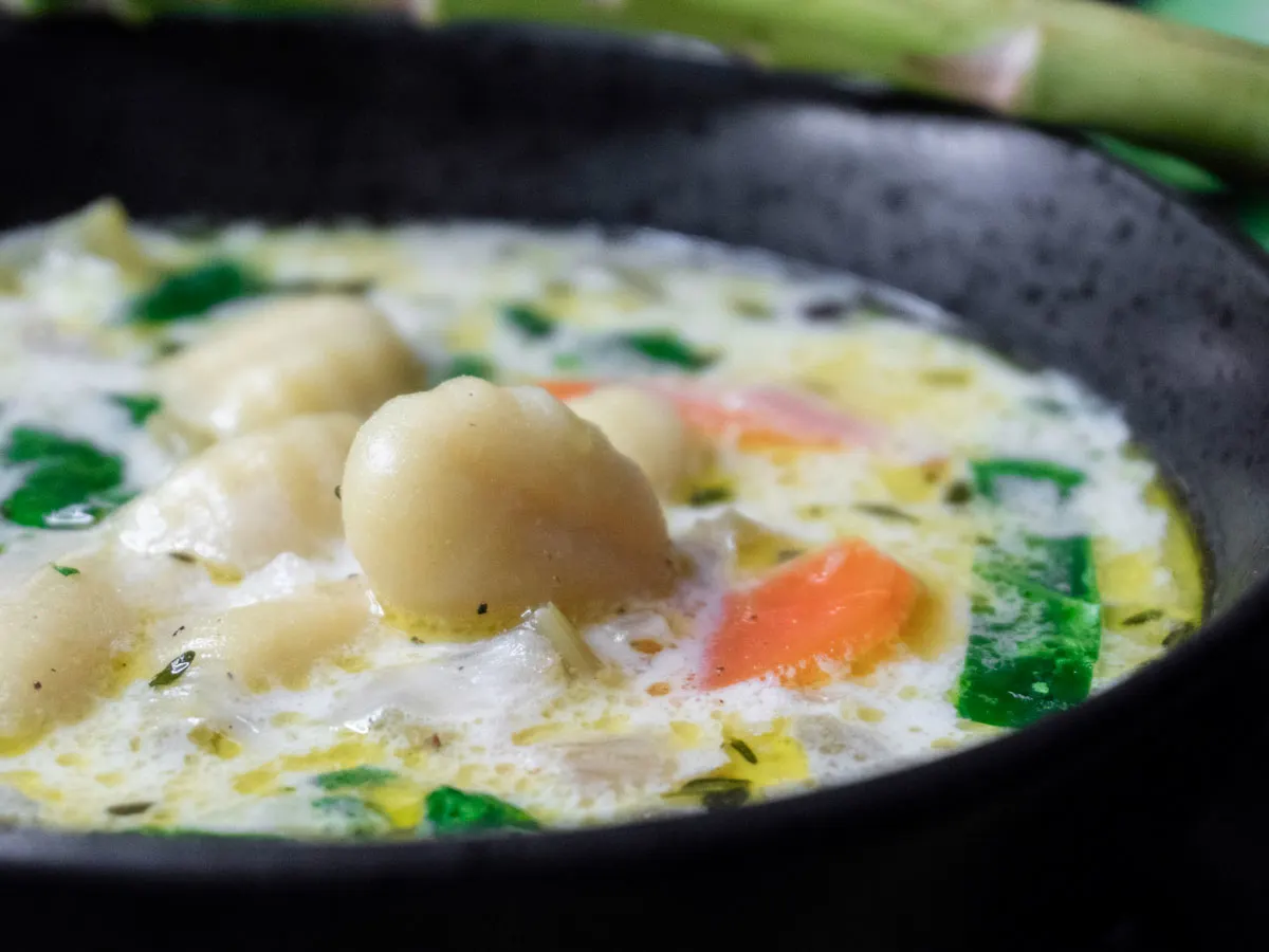 supa cu gnocchi reteta italiana