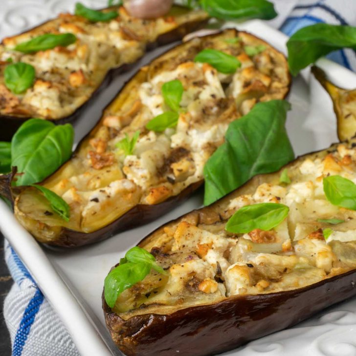 Perfect Oven Roasted Eggplants vinete la cuptor impanate cu usturoi