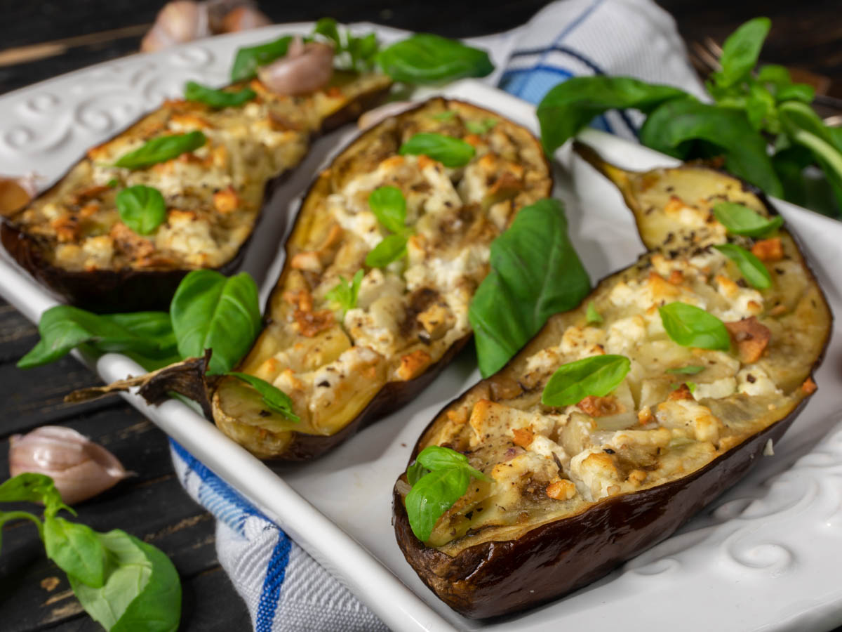 Perfect Oven Roasted Eggplants 