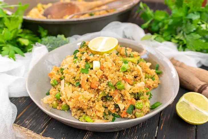 quinoa fried rice