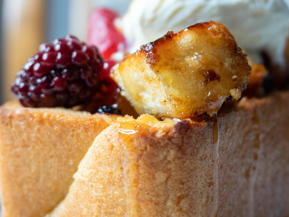 Shibuya Toast with fruits