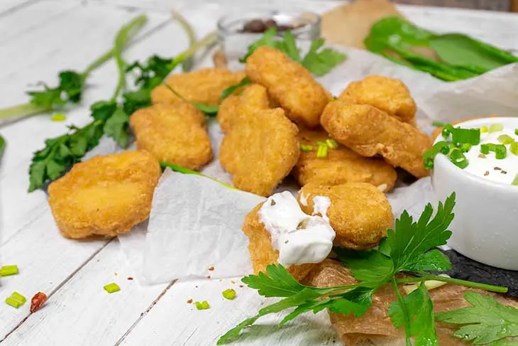 Nuggets de tofu de post