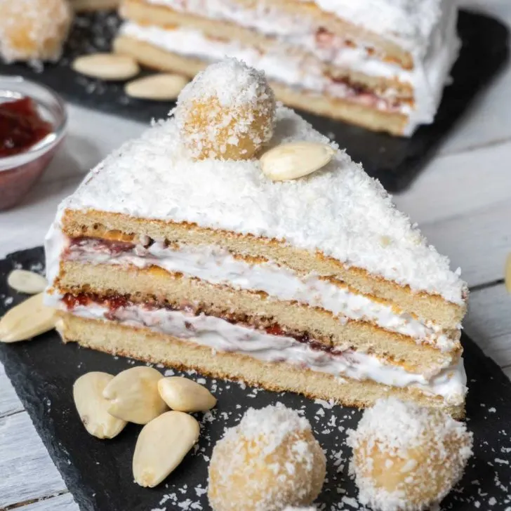 Vegan Rafaello Cake Recipe Tort Raffaello cu cocos