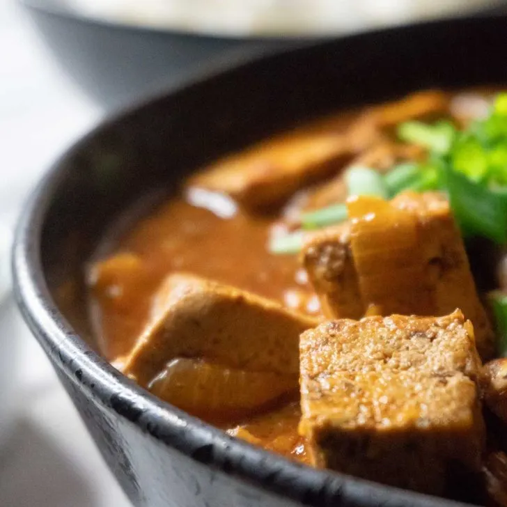 Vegetarian Mapo Tofu