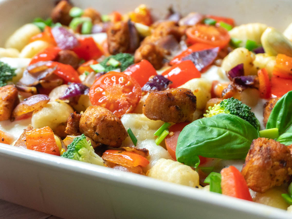 Veggie Baked Gnocchi Casserole