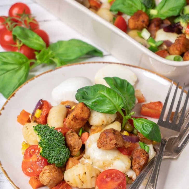 Veggie Gnocchi Casserole